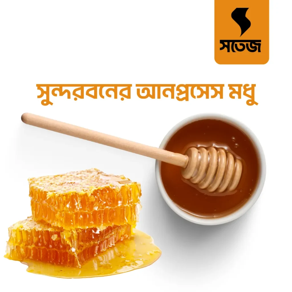 “Satej Natural Honey – প্রাকৃতিক ফুলের রস থেকে তৈরি বিশুদ্ধ মধু”